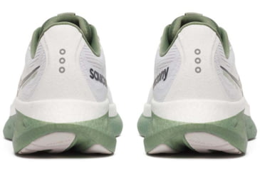 Image of Saucony Ride 18 - Mens, White/Olivine, 12, S21000-138-M-12