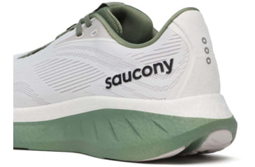 Image of Saucony Ride 18 - Mens, White/Olivine, 12, S21000-138-M-12