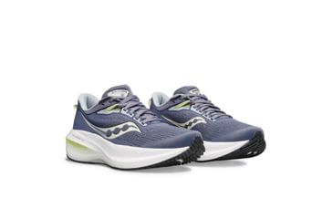 Image of Saucony Triumph 21 Shoes - Womens, Iris/Fern, 9.5, Medium, S10881-111-535-M-9.5