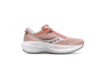 Image of Saucony Triumph 21 Shoes - Womens, Lotus/Bough, 6.5, Wide, S10882-130-685-W-6.5