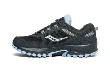 Image of Saucony Versafoam Excursion TR13 GTX Trailrunning Shoe - Women's, Black/Blue, 11.5, S10528-1-Medium-11.5