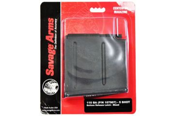 Image of Savage Arms 55190 110BA/111 LR Hunter 338 Lapua 5 Rd Matte Blued Finish