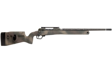 Image of Savage Arms 110 Pro Pursuit Bolt Action Rifle, .300 Winchester Magnum, 20in 5/8x24 TPI Cf Wrapped Barrel, 1-10, Synthetic Graybone Stock, Cerakote Green, 58162-FRRMPG