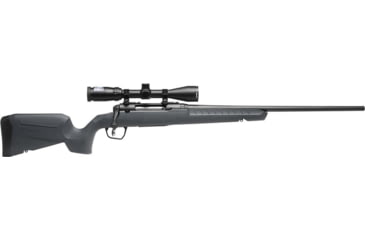 Image of Savage Arms Axis 2 XP Bolt Action Rifle, 308 Win/7.62x51 NATO, 20in Barrel, 1-10, 3-9x40mm Scope, Synthetic Grey Stock, Blued Black, 32233-FRRMPG