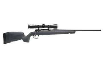 Image of Savage Arms Axis 2 XP Bolt Action Rifle, .30-06 Springfield, 22in Barrel, 1-10, 3-9x40mm Scope, Synthetic Grey Stock, Blued Black, 32181-FRRMPG
