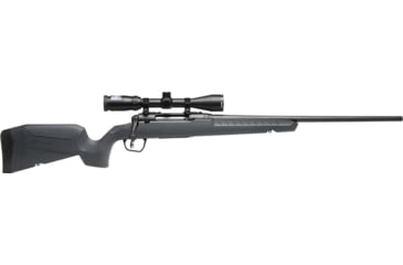 Image of Savage Arms Axis 2 XP Bolt Action Rifle, 308 Win/7.62x51 NATO, 22in Barrel, 1-10, 3-9x40mm Scope, Synthetic Grey Stock, Blued Black, 32176-FRRMPG