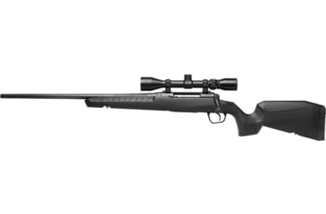 Image of Savage Arms Axis XP Left Hand Bolt Action Rifle, .350 Legend, 18in Barrel, 1-16, 3-9x40mm Scope, Synthetic Black Stock, Blued Black, 32018-FRRMPG