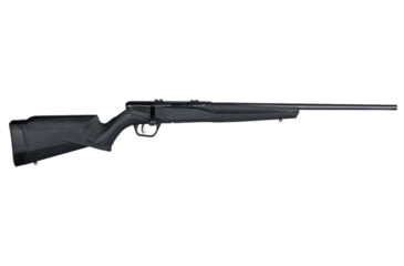 Image of Savage Arms B17F Sporter Bolt Action Rifle, .17 Hornady Magnum Rimfire, 21in Barrel, 1-9, Synthetic Stock, Blued Black, 1-Mag 10RD, 70800-FRRMPG