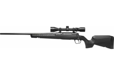 Image of Savage Arms Axis XP Left Hand Bolt Action Rifle, .350 Legend, 18in Lh Compact Barrel, 1-16, 3-9x40mm Scope, Synthetic Black Stock, Blued Black, 32035-FRRMPG