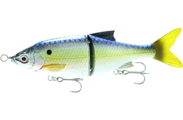 Image of Savage Gear 3D Shine Swimming Glide Bait, Slow Sink, Threadfin, 5 1/4in, 1oz, SG-135-TF