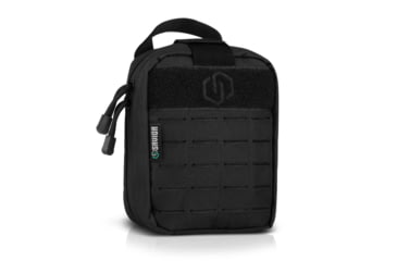Image of Savior Equipment LCM Style 6x8in IFAK Pouch, Black, 6.5in x 8in x 3in, SP-6X8LCM-ADMIN-RIP-BK