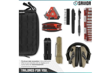 Image of Savior Equipment 9x5in Pouch, LCM Style, Black, SP-9X5LCM-PLAIN-BK