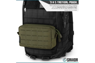 Image of Savior Equipment 9x5in Pouch, LCM Style, OD Green, SP-9X5LCM-PLAIN-OG