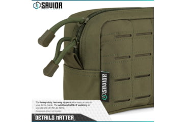 Image of Savior Equipment 9x5in Pouch, LCM Style, OD Green, SP-9X5LCM-PLAIN-OG