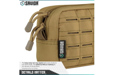 Image of Savior Equipment 9x5in Pouch, LCM Style, Tan, SP-9X5LCM-PLAIN-TN