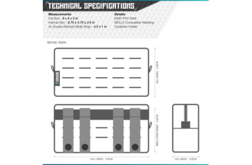 Image of Savior Equipment 9x5in Pouch, LCM Style, Tan, SP-9X5LCM-PLAIN-TN