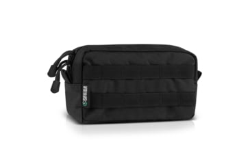 Image of Savior Equipment Molle Style 9x5in Pouch, Black, 9in x 5in x 3in, SP-9X5MOL-PLAIN-BK