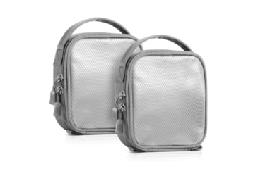 Image of Savior Equipment Core Pouch w/ Hook Backing, 2 Pack, SW Gray, SP-CORE6X6-2P-GS