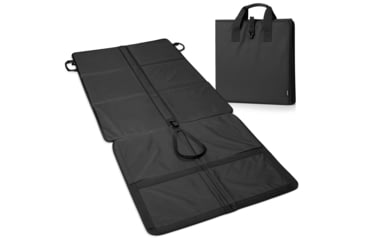 Image of Savior Equipment Folding Shooting Mat, Black, Full Size - 89in x 41in, Folded - 19.5in x 19in x 3, SM-FOLD-BK
