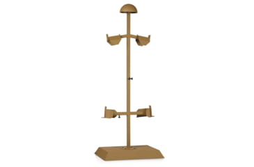Image of Savior Equipment H.A.B. Rack, Tactical Gear Stand, RAL 8000 Tan, RK-HAB-ST-TN