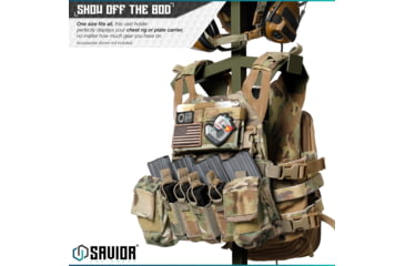 Image of Savior Equipment H.P.C. Rack Tabeltop Gear Stand, OD Green, 29.5 x 12 x 12, RK-ST-HPC-OG