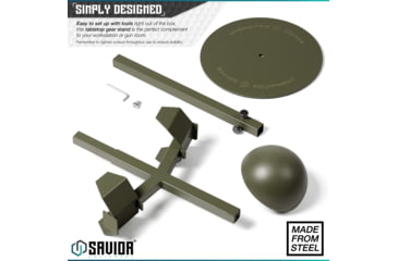 Image of Savior Equipment H.P.C. Rack Tabeltop Gear Stand, OD Green, 29.5 x 12 x 12, RK-ST-HPC-OG