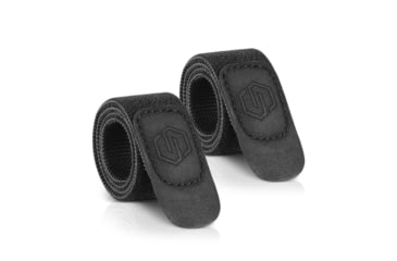 Image of Savior Equipment Hook/Loop Strap, 1in, Black, 15in L x 1in W, STRAP-RIF1-BK-2P