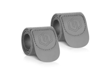 Image of Savior Equipment Hook/Loop Strap, Gray, 15 L x 1.5 W, STRAP-150R-2P-GS