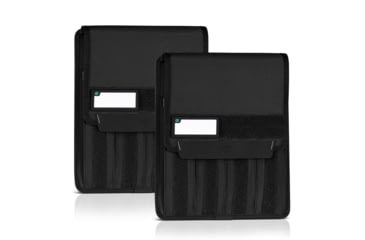 Image of Savior Equipment Mag Buddy Extended Pistol Magazine Pouch, 2 Pack, Black, 12.25in H x 10.75in W, MP-FD-EXTX4-2P-BK