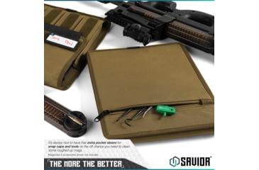 Image of Savior Equipment Mag Buddy, Extended Pistol Magazine Pouch, 2 Pack, Dark FDE, MP-FD-EXTX4-2P-TN
