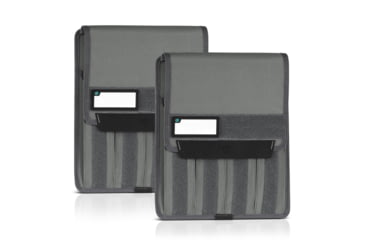 Image of Savior Equipment Mag Buddy Extended Pistol Magazine Pouch, 2 Pack, Grey, 12.25in H x 10.75in W, MP-FD-EXTX4-2P-GS