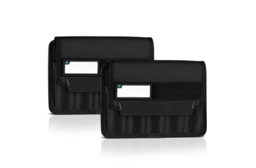 Image of Savior Equipment Mag Buddy Pistol Magazine Pouch, 2 Pack, Black, 7.25in H x 10.75in W, MP-FD-PISX5-2P-BK