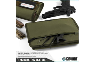 Image of Savior Equipment Mag Buddy, Pistol Magazine Pouch, 2 Pack, OD Green, MP-FD-PISX5-OG
