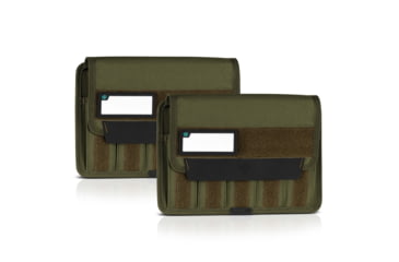 Image of Savior Equipment Mag Buddy Pistol Magazine Pouch, 2 Pack, OD Green, 7.25in H x 10.75in W, MP-FD-PISX5-OG