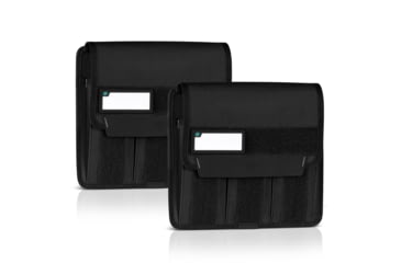 Image of Savior Equipment Mag Buddy Rifle Magazine Pouch, Black, 9.75in H x 10.75in W, MP-FD-RIFX3-2P-BK