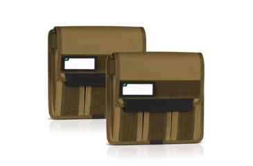 Image of Savior Equipment Mag Buddy Rifle Magazine Pouch, Dark FDE, 9.75in H x 10.75in W, MP-FD-RIFX3-2P-TN