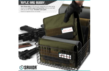 Image of Savior Equipment Mag Buddy, Rifle Magazine Pouch, OD Green, MP-FD-RIFX3-OG