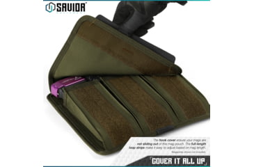 Image of Savior Equipment Mag Buddy, Rifle Magazine Pouch, OD Green, MP-FD-RIFX3-OG