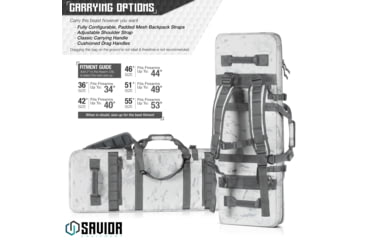 Image of Savior Equipment Multicam Urban Warfare 36in Double Rifle Case, Alpine, RB-3612DG-VER2-MCAL