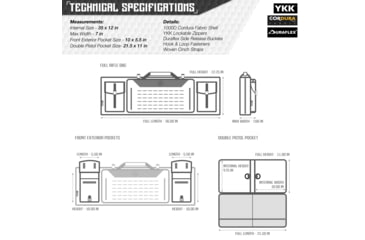 Image of Savior Equipment MULTICAM Urban Warfare Double Rifle Case, 36in, Multicam Arid, RB-3612DG-VER2-MCID