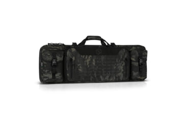 Image of Savior Equipment MULTICAM Urban Warfare Double Rifle Case, 36in, Multicam Black, RB-3612DG-VER2-MCB