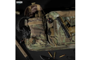 Image of Savior Equipment MULTICAM Urban Warfare Double Rifle Case, 36in, Multicam Original, RB-3612DG-VER2-MCOG