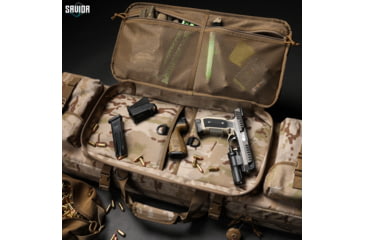 Image of Savior Equipment MULTICAM Urban Warfare Double Rifle Case, 42in, Multicam Arid, RB-4212DG-VER2-MCID