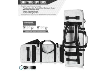 Image of Savior Equipment MULTICAM Urban Warfare Double Rifle Case, 36in, Multicam Stormtrooper, RB-3612DG-VER2-MCST