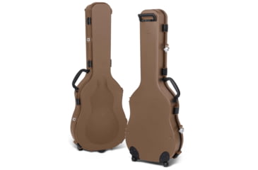 Image of Savior Equipment OPMOD Ultimate Guitar Single Rifle Case, Brown, RC-GT-ACOUSTIC-OP-BN