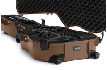 Image of Savior Equipment OPMOD Ultimate Guitar Single Rifle Case, Brown, RC-GT-ACOUSTIC-OP-BN