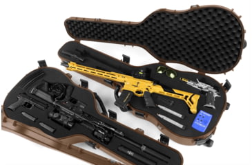 Image of Savior Equipment OPMOD Ultimate Guitar Single Rifle Case, Brown, RC-GT-ACOUSTIC-OP-BN