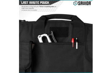 Image of Savior Equipment Patriot Single Single Rifle Case, 35in, Black, RB-SG36-V1-BK