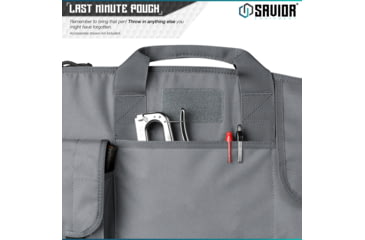 Image of Savior Equipment Patriot Single Single Rifle Case, 35in, Gray, RB-SG36-V1-GS