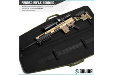 Image of Savior Equipment Patriot Single Single Rifle Case, 41in, OD Green, RB-SG42-V1-OG